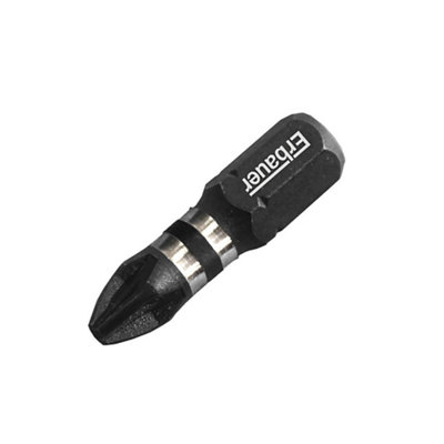 Erbauer Pz3 Impact Screwdriver Bits (L)25mmPack Of 3 from B&Q