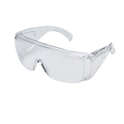 Ney223 Transparent Lens Overspecs from B&Q