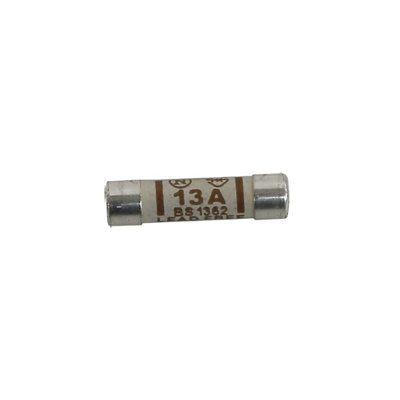 13A Fuse (Dia)6.3mmPack Of 20 from B&Q