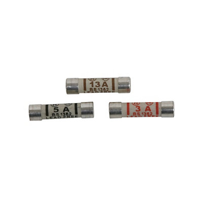 Fuse Kit (Dia)6.3mmSet Of 20 from B&Q