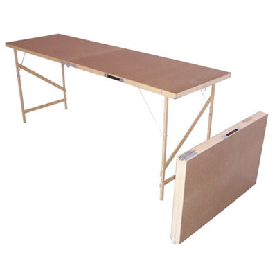 Foldable Pasting Table(L)1780mm (W)560mm (H)740mm from B&Q