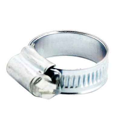 Zinc-Plated Steel 18mm- 25mm Hose ClipPack Of 20 from B&Q