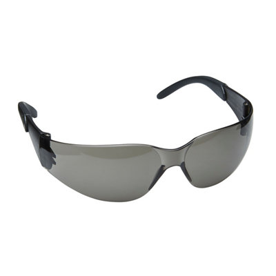 Site Smoke Lens Safety SpecsSey229 from B&Q