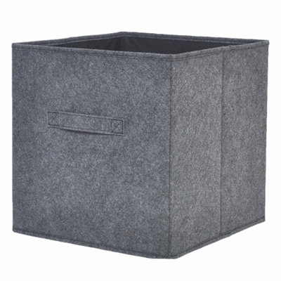 Form Mixxit Anthracite Storage Basket (H)31Cm (W)31Cm (D)31Cm from B&Q