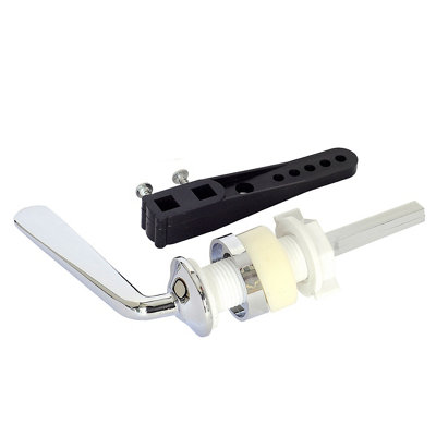 Euroflo Metal Chrome Effect Cistern Lever from B&Q