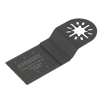 Erbauer 34mm Bi-Metal Plunge Cutting BladeMlt39219Product Type: Multi-Tool Blade from B&Q