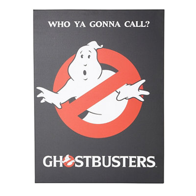 Ghostbusters Multicolour Canvas Art (H)80Cm X (W)60Cm