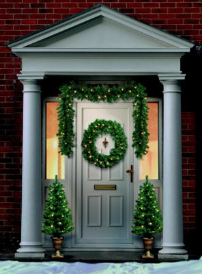  - PremierLed Christmas Door Set4 Piece