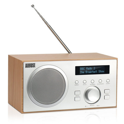 B&Q - Mains Powered Dab/dab+/fm RadioDual Alarm ClockBluetooth Speaker With SubwooferUsb Mp3 Player3.5mm Aux InAugust Mb420K
