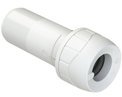 Polypipe Polyplumb Enhanced Pb1828Ew 28X22mm Polyplumb Socket Reducer (White) from B&Q
