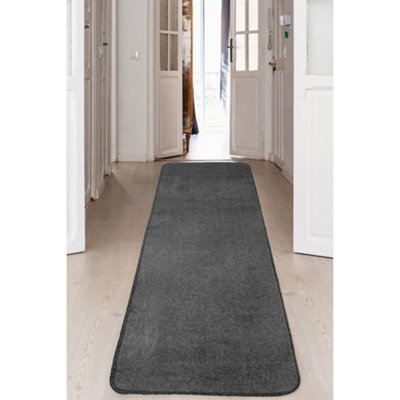 Homemaker Relay Charcoal Runner Rug 60 x 200cm Grey - Image 5