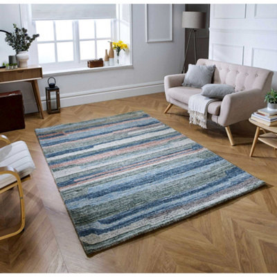 Melrose Vista Tufted Multicoloured Large Area Rug 160/230Cm from B&Q