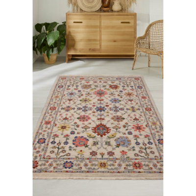 Melrose Persian Inspired Floral Large Indoor Area Rug 160/235Cm from B&Q