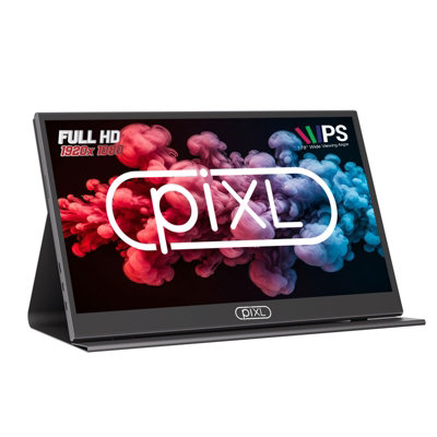 Pixl 15.6" Portable Monitor - Pm156C - Full Hd Ips 60Hz Hdmi, Usb-C