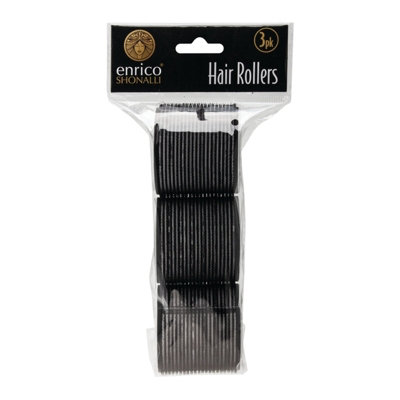 Pack Of 3 Enrico Shonalli Hair Rollers from B&Q