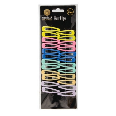 Pack Of 24 Multicoloured Enrico Shonalli Hair Clips from B&Q