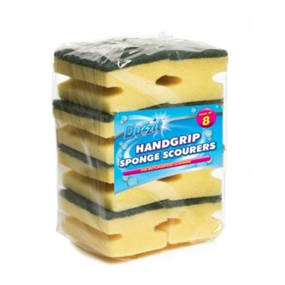 Pack Of 8 Handgrip Scourers For Washing from B&Q