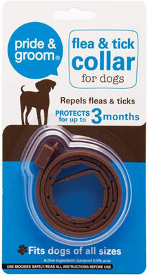 Pride And Groom Flea & Tick Collar For Dogs from B&Q
