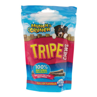 Munch & Crunch Tripe Chews 200G from B&Q