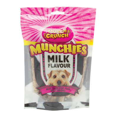 Munch & Crunch Milk Flavoured Munchies 250G from B&Q