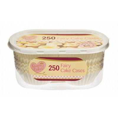 Pack Of 250 Queen Of Cakes Fairy Cup Cake Cases from B&Q