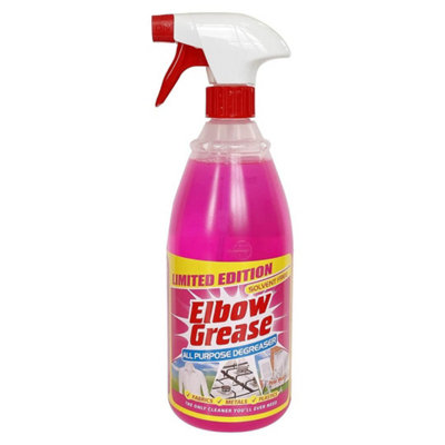 Elbow Grease Elbow Greaseâ Pink All Purpose Degreaser 1L Xtra Large Spray Bottle, Multi-Use Cleaner - Image 5