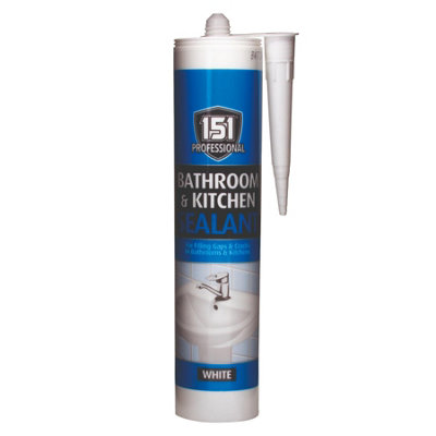 151 Professional Bathroom & Kitchen Sealant - 310Ml - White