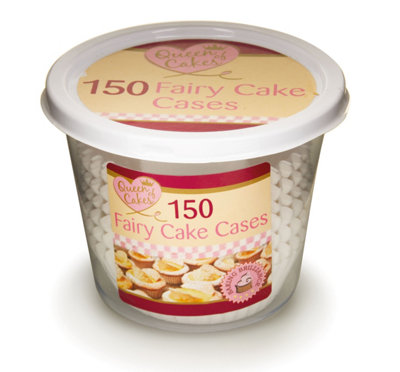 Pack Of 150 Fairy Cup Cake Cases from B&Q