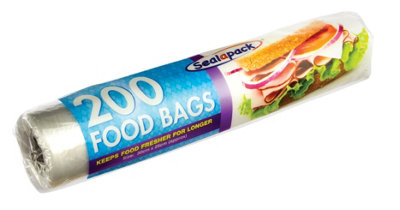 Pack Of 200 Large Food Bags 30X25Cm from B&Q