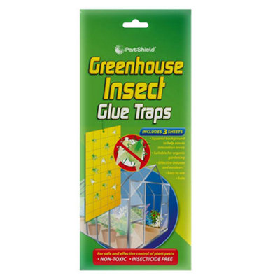  - Greenhouse Traps Fly Catchers 3Pk