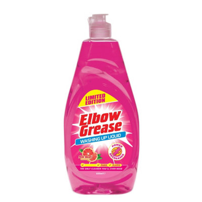  - Elbow Grease Pink Washing Up Liquid 600Ml