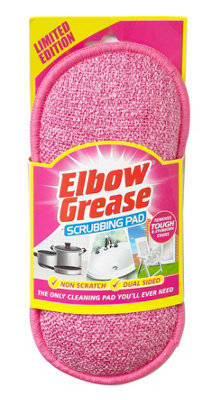 Elbow Grease Pink Scrubbing Pad from B&Q