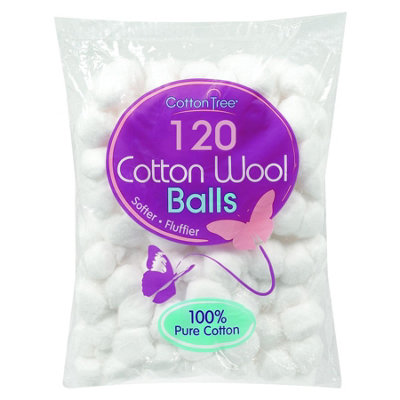 Cotton Tree 100 Percent Pure Cotton, Super Soft, Pack Of 120 - Image 9