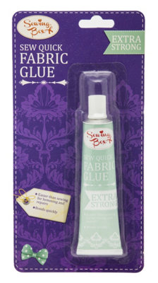 151 Sew Quick Fabric Glue 30Ml Ideal For Fabric from B&Q