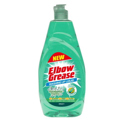  - Elbow Grease Eucalyptus Washing Up Liquid 600Ml
