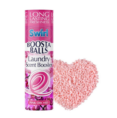 Swirl Laundry Scent Booster Beads Washing Machine Laundry Freshener Pink Orchid 230G from B&Q