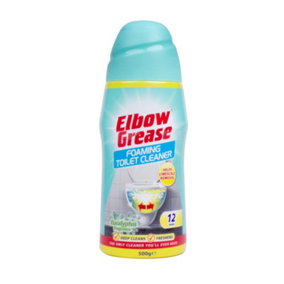 Elbow Grease Eucalyptus Foaming Toilet Cleaner 500G from B&Q
