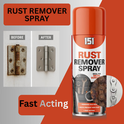 151 Rust Remover Spray 400Ml Removes Old RustPrevents NewFast Acting from B&Q