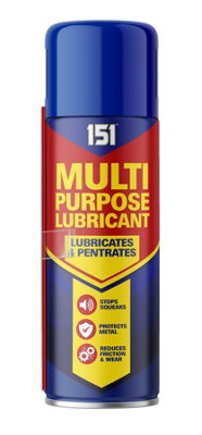 151 Multi-Purpose Lubricant Spray Lubricants & Penetrates 300Ml from B&Q