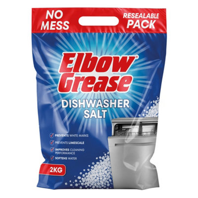 Elbow Grease Dishwasher Salt 2Kg from B&Q