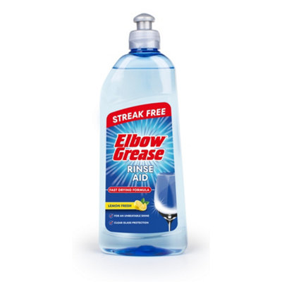 Elbow Grease Lemon Fresh Rinse Aid 500Ml from B&Q