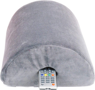 Grey Multipurpose Memory Foam PillowNeckLumbar Or Knee Support Cushion Or Foot RestMeasures 14 X 28 X 36Cm from B&Q