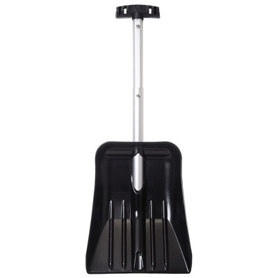  - Telescopic Car ShovelLightweightFoldable & Compact Aluminium Snow Shovel With Wide Head And Extendable Handle