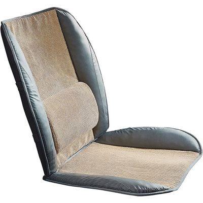 Memory Foam Car Seat CushionLightweight Breathable Lower Back Lumbar Support PadMeasures 94 X W43Cm from B&Q
