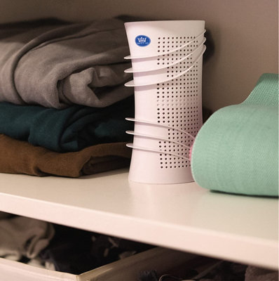 2X Rechargeable Dehumidifiers With Recharge Station & Shoe Drying Attachment - Prevent Humidity, Damp, Condensation & Mustiness