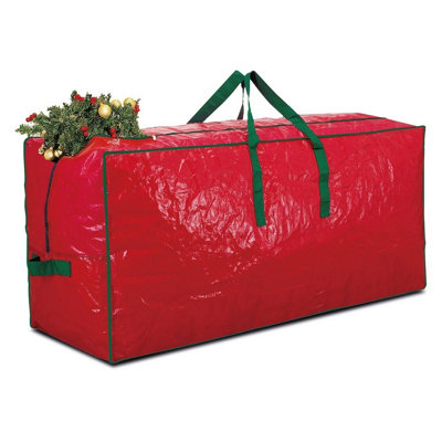 Christmas Tree Storage BagArtificial Xmas TreesDecorations & Lights Box With Strong Zip & Carry HandlesH75 X W160 X D35Cm from B&Q