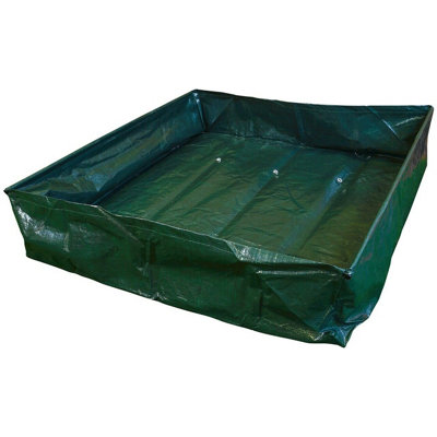  - Raised Square Grow BagNon-Permanent Garden Vegetable Patch Planter For Growing VegFruitHerbs & FlowersH25 X W97 X D97Cm