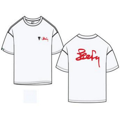 Duncan Fearnley Cricket Ian Botham Beefy Tshirt In White from B&Q