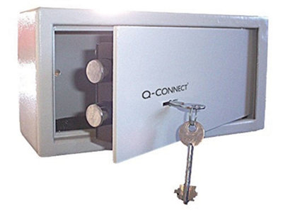 Q-Connect Key-Operated Safe 6 Litre 150 X 200 X 200 mm from B&Q