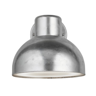 B&Q -  Galvanised Outdoor Led Wall Light